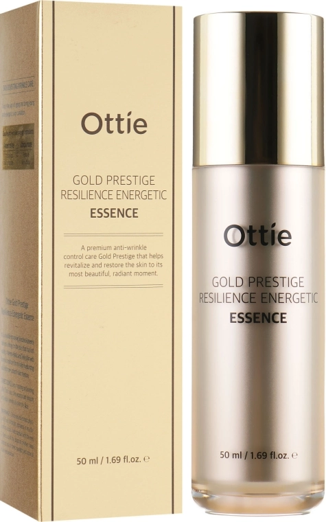 Ottie Антивозрастная эссенция для лица Gold Prestige Resilience Energetic Essence - фото N1