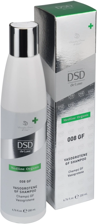 Simone DSD De Luxe Шампунь Вазогротен с факторами роста № 008 Medline Organic Vasogrotene Gf Shampoo - фото N1