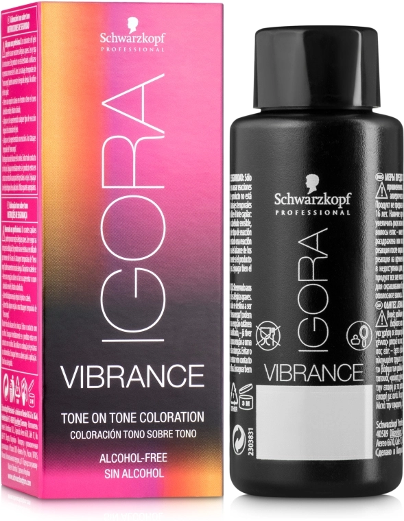 Schwarzkopf Professional Краска для волос без содержания спирта Igora Vibrance Alcohol-Free - фото N1