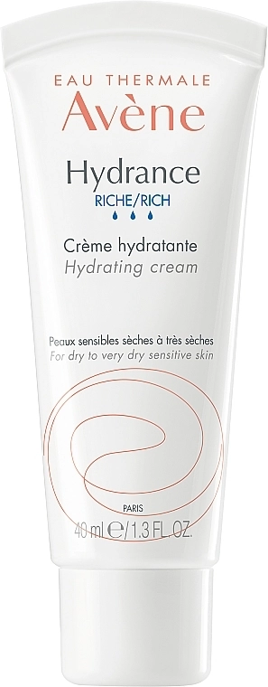 Avene Увлажняющий крем "Гидранс Рич" Hydrance Rich Hydrating Cream - фото N1