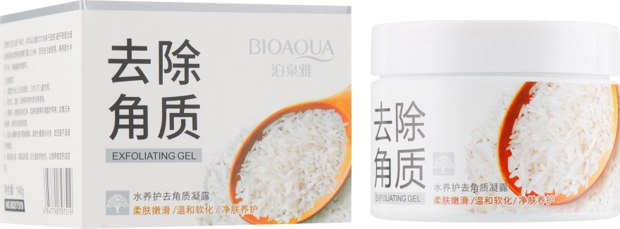 Bioaqua Гель-скатка для лица Rice Exfoliation - фото N1