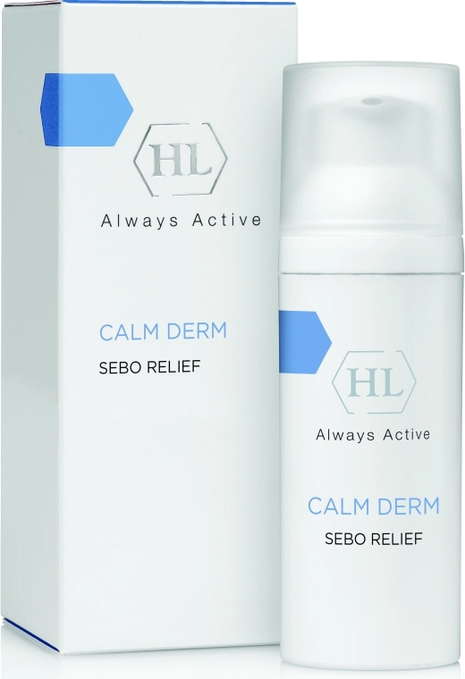 Holy Land Cosmetics Себорелиф балансирующий крем для себорейной и жирной кожи Calm Derm Sebo Relief - фото N1