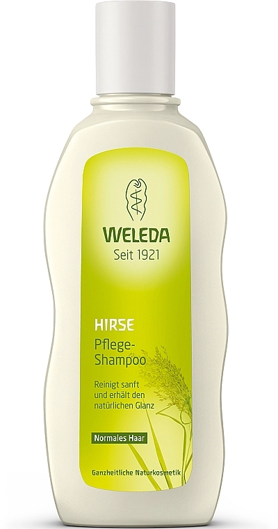 Weleda Шампунь-догляд для нормального волосся з екстрактом проса Hirse Pflege-Shampoo - фото N1