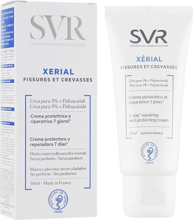 SVR Відновлювальний крем для рук і ніг Xerial Chapped & Cracked Skin Cream - фото N1