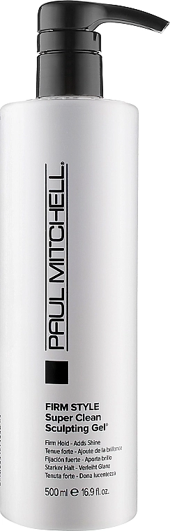 Paul Mitchell Гель сильной фиксации с кристальным эффектом Firm Style Super Clean Sculpting Gel - фото N3