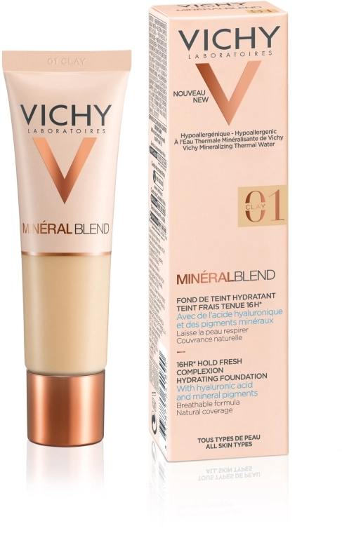 Vichy Зволожувальний тональний крем Mineralblend Cream - фото N2