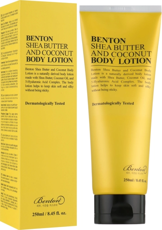 Benton Лосьйон для тіла з маслом ши і кокосом Shea Butter and Coconut Body Lotion - фото N1