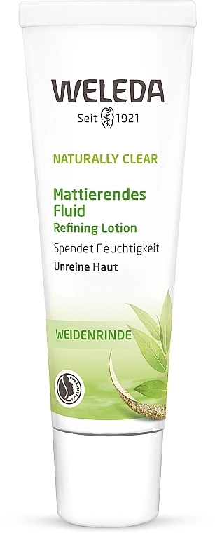 Weleda Матувальний флюїд для комбінованої та жирної шкіри Naturally Clear - фото N1