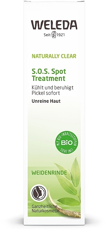 Weleda Средство от прыщей быстрого действия Naturally Clear S.O.S. - фото N2