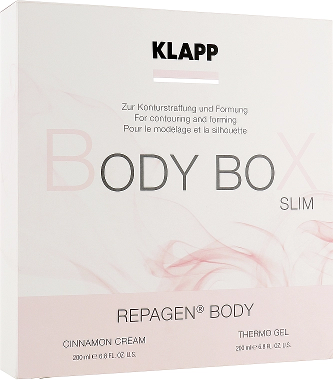 Klapp Набір для тіла "Репаген Шейп" Repagen Body Box Shape (exf/200ml + lot/200ml) - фото N1