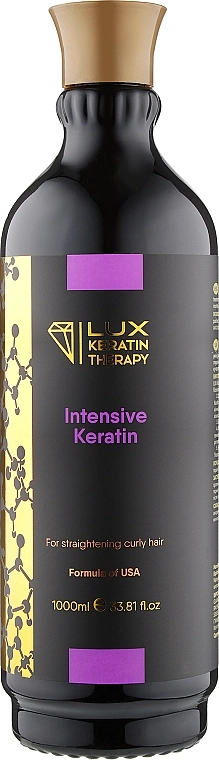 Lux Keratin Therapy Средство для выпрямления волос Intensive Keratin - фото N4
