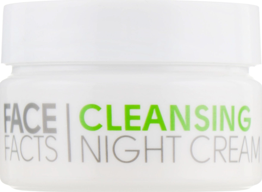 Face Facts Нічний крем для обличчя Cleansing Night Cream - фото N2