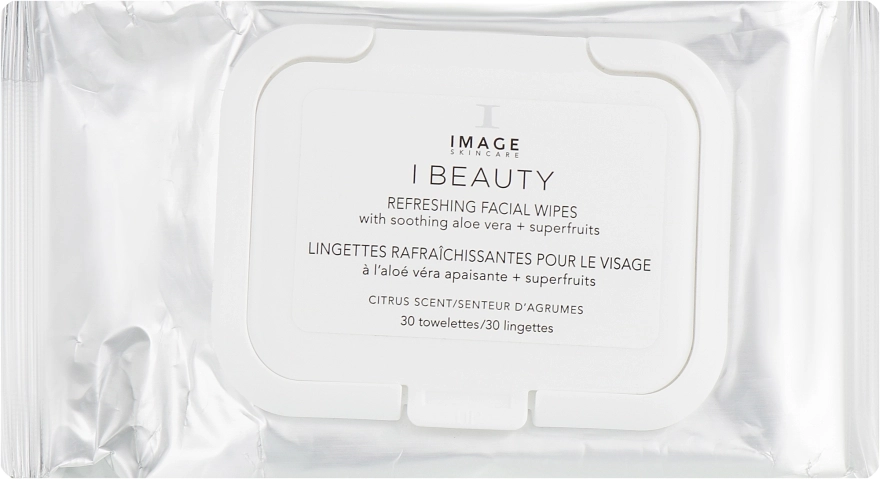 Image Skincare Очищувальні тонізувальні серветки I Beauty Refreshing Facial Wipes - фото N1