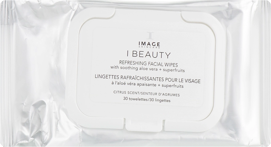 Image Skincare Очищающие тонизирующие салфетки I Beauty Refreshing Facial Wipes - фото N1