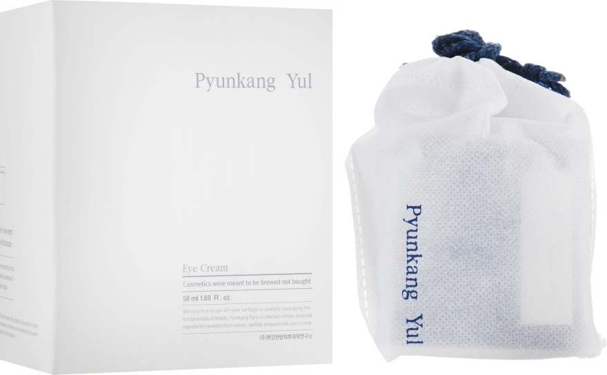 Поживний відновлюючий крем для повік з екстрактом астрагалу та натуральних масел - Pyunkang Yul Eye Cream, 1 мл, 50 шт - фото N2