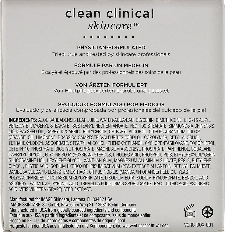 Image Skincare Ночной крем с антиоксидантами Vital C Hydrating Repair Crème - фото N3