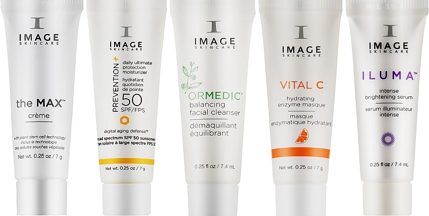 Image Skincare Набір I Trial Post-Treatment Kit (f/mask/7.4ml + cleanser/7.4ml + f/cr/7.4ml + f/cr/7.4ml + ser/7.4ml) - фото N2