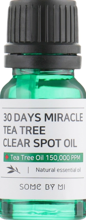 Some By Mi Масло для лица 30 Days Miracle Tea Tree Clear Spot Oil - фото N2