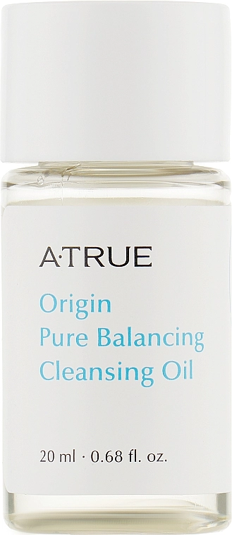 A-True Гідрофільна очищувальна олія зі збалансованою формулою Pure Balancing Cleansing Oil (міні) - фото N1