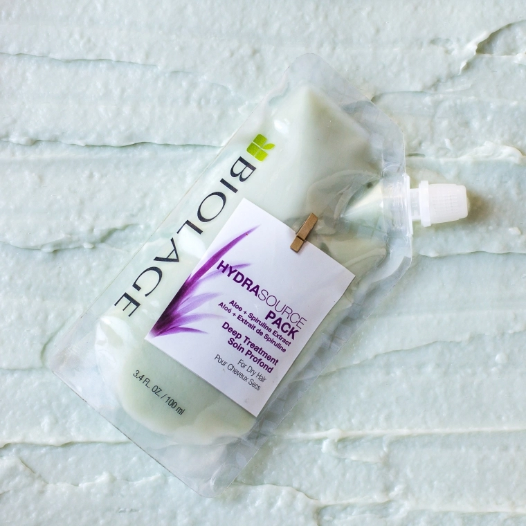 Biolage Маска глубокого действия для сухих волос Deep Treatment Hydrasource Mask For Dry Hair Doy-Pack - фото N3
