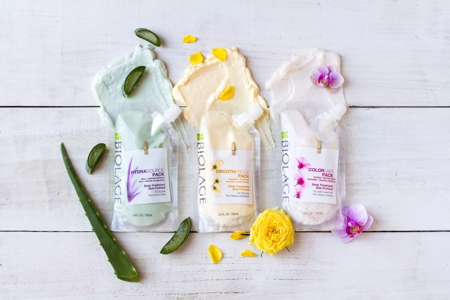 Biolage Маска глубокого действия для сухих волос Deep Treatment Hydrasource Mask For Dry Hair Doy-Pack - фото N4