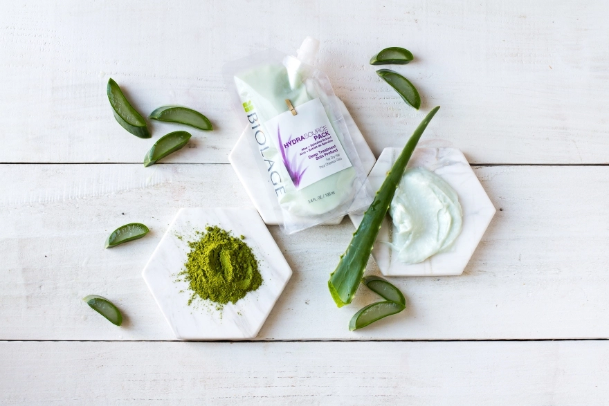Biolage Маска глубокого действия для сухих волос Deep Treatment Hydrasource Mask For Dry Hair Doy-Pack - фото N5