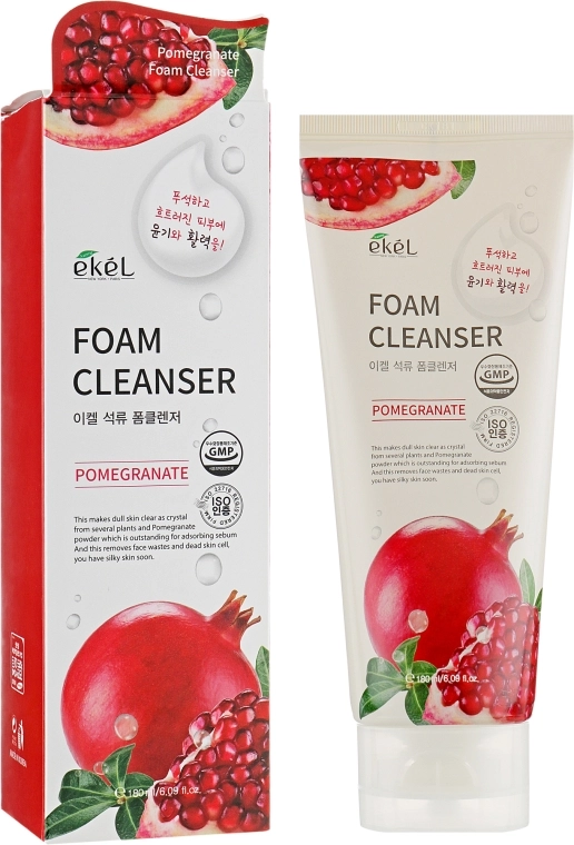 Ekel Пенка для умывания с экстрактом граната Foam Cleanser Pomegranate - фото N4