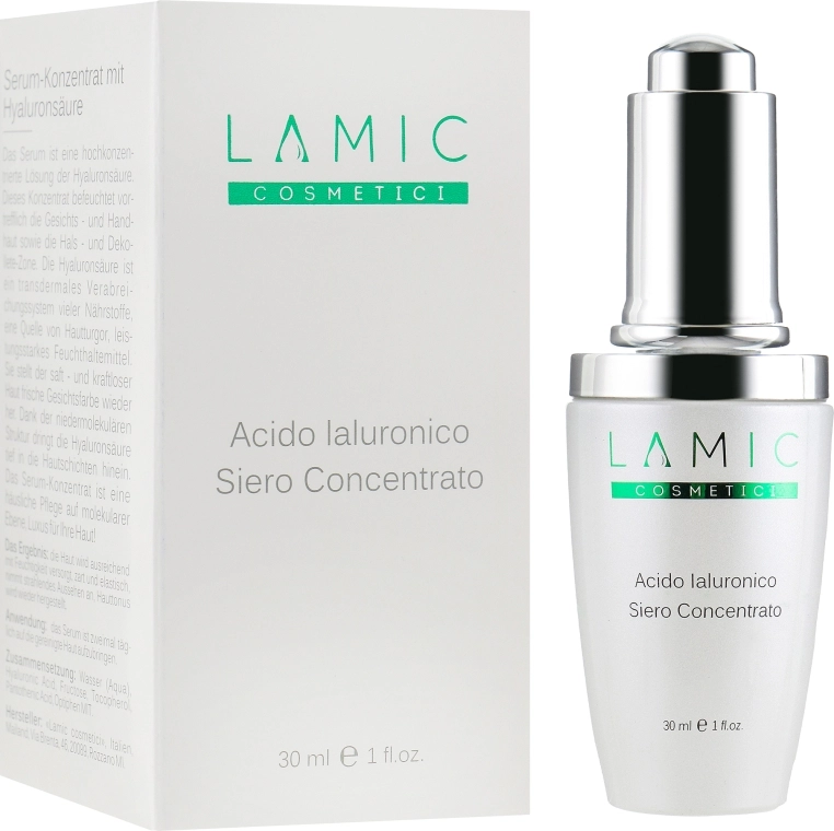 Lamic Cosmetici Сироватка з гіалуроновою кислотою Acido Ialuronico - фото N1