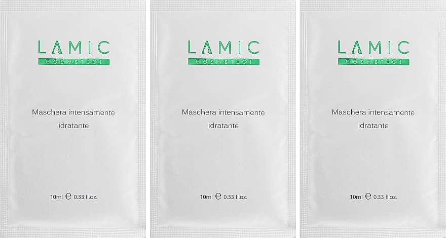 Lamic Cosmetici Інтенсивно зволожувальна маска Maschera Intensamente Idratante - фото N1