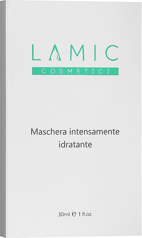 Lamic Cosmetici Інтенсивно зволожувальна маска Maschera Intensamente Idratante - фото N2