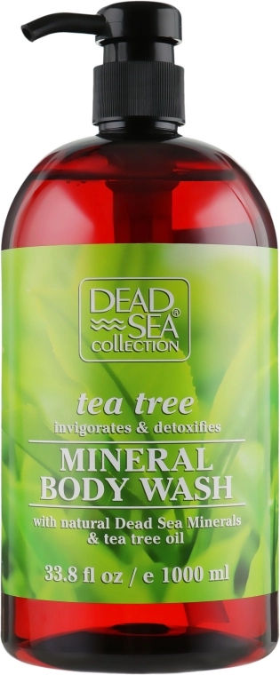 Dead Sea Collection Гель для душу з мінералами Мертвого моря та олією чайного дерева Tea Tree Body Wash - фото N1