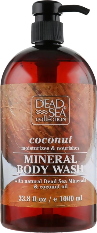 Dead Sea Collection Гель для душа с минералами Мертвого моря и маслом кокоса Coconut Body Wash - фото N1