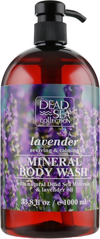 Dead Sea Collection Гель для душа с минералами Мертвого моря и маслом лаванды Lavender Body Wash - фото N1