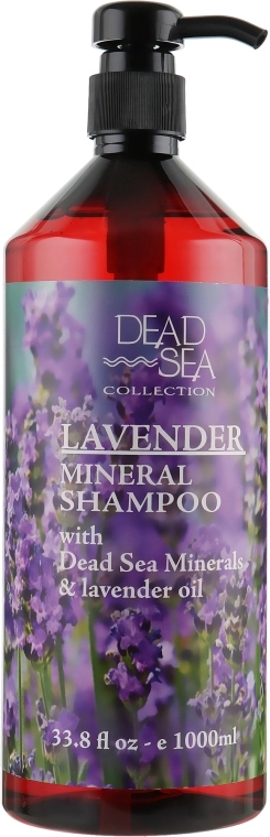 Dead Sea Collection Шампунь с минералами Мертвого моря и маслом лаванды Lavender Mineral Shampoo - фото N1