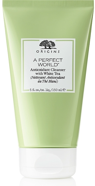 Origins Очищувальна пінка для обличчя з детокс-ефектом A Perfect World Antioxidant Cleanser White Tea - фото N1