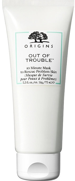 Origins Очищающая 10-минутная маска для проблемной кожи лица Out of Trouble 10 Minute Mask Rescue Problem Skin - фото N1