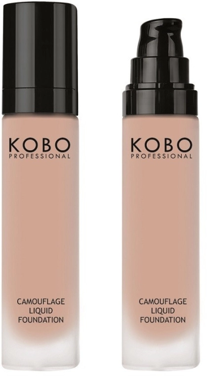 Kobo Professional Camouflage Liquid Foundation Тональный крем для лица - фото N1