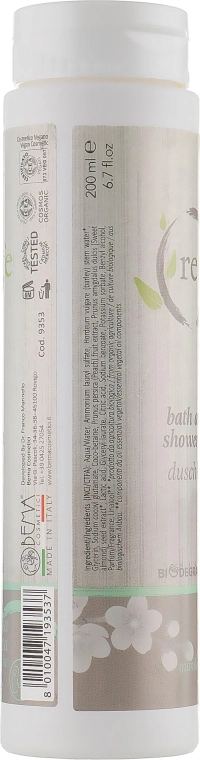 Bema Cosmetici Гель для душу "Мигдаль та персик" Relife Bath & Shower Gel Almond & Peach - фото N2