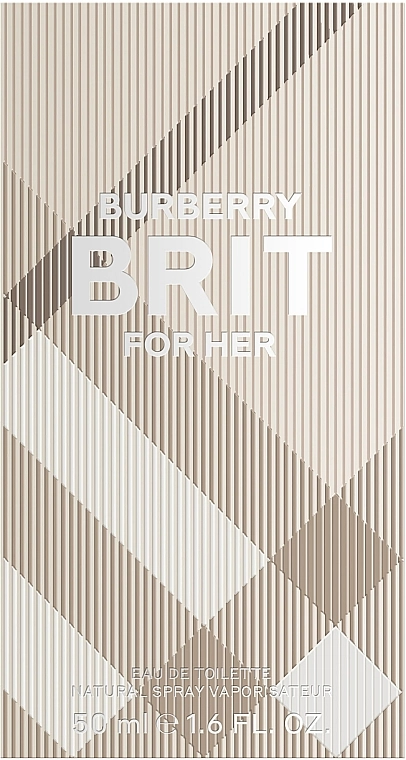 Туалетная вода женская - Burberry Brit For Her, 50 мл - фото N3