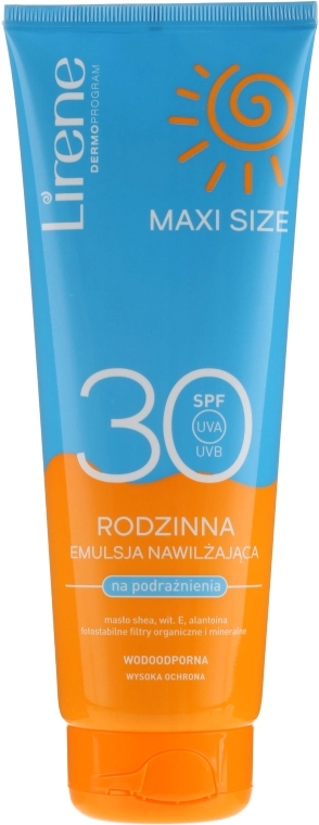 Lirene Эмульсия для загара Sun Care Moisturizing Emulsion SPF30 - фото N3