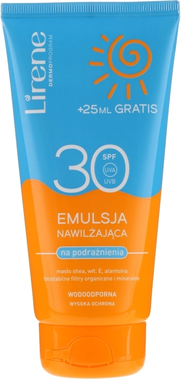 Lirene Эмульсия для загара Sun Care Moisturizing Emulsion SPF30 - фото N5