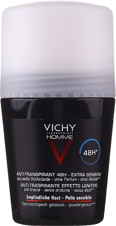 Vichy Шариковый дезодорант Deo Anti-Transpirant 48H - фото N1