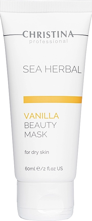 Christina Ванільна маска краси для сухої шкіри Sea Herbal Beauty Mask Vanilla - фото N1