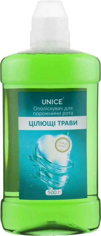 Unice Ополіскувач для порожнини рота "Цілющі трави" Herbal Oral Rince - фото N1
