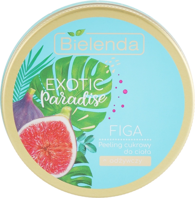 Bielenda Поживний цукровий скраб для тіла "Інжир" Exotic Paradise Nourishing Body Scrub Figa - фото N1