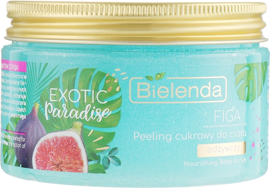 Bielenda Поживний цукровий скраб для тіла "Інжир" Exotic Paradise Nourishing Body Scrub Figa - фото N2