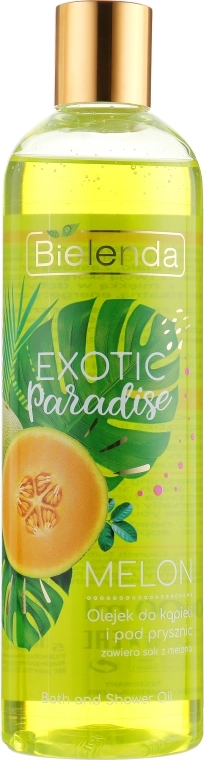 Bielenda Олія для душу "Диня" Exotic Paradise Bath & Shower Oil Melon - фото N1