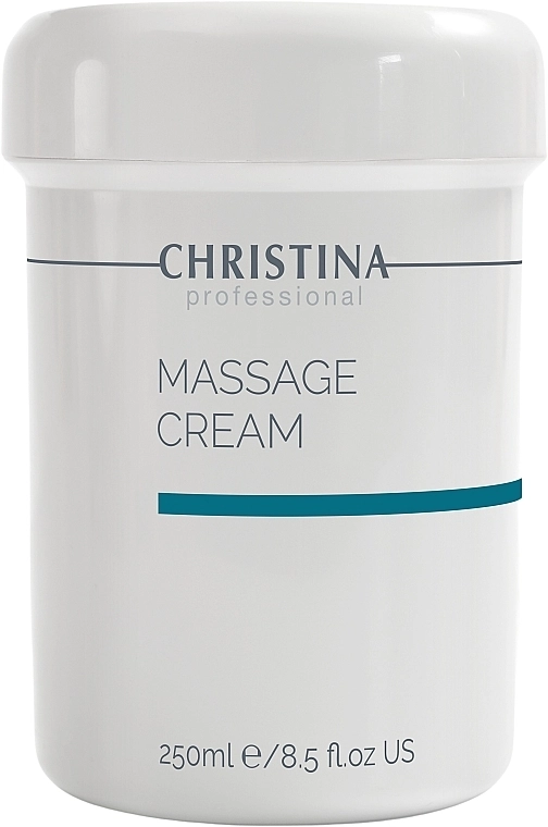 Масажний крем для всіх типів шкіри - Christina Massage Cream, 250ml - фото N1