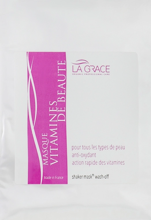 Шейкерна маска-пудра "Вітаміни краси" - La Grace Masque Vitamines De Beaute, 25 г - фото N1