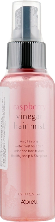 A'pieu Міст для волосся з малиновим оцтом Raspberry Vinegar Hair Mist - фото N1